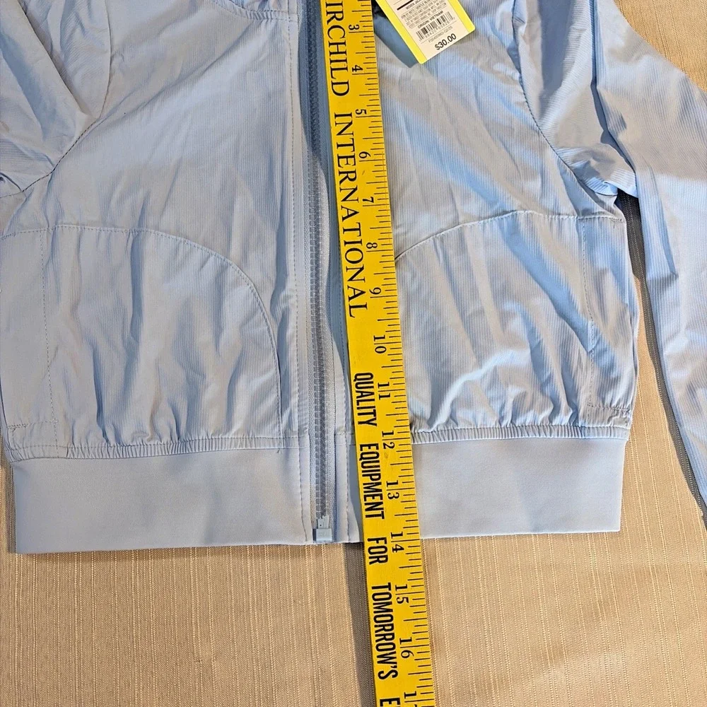 All In Motion™ Woven Jacket In Gentle Blue - Girls XS (4/5)